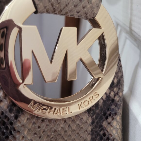 Michael Kors snake hobo bag - Picture 2 of 7